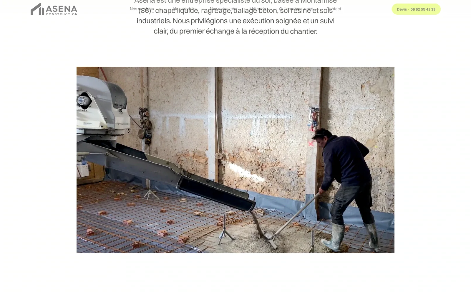 Présentation des métiers et des chantiers Asena