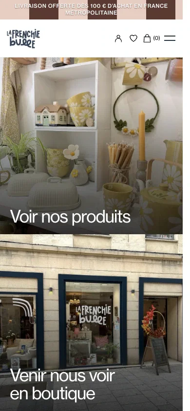 La Frenchie Bulle sur mobile